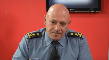 El Jefe de la Unidad Regional I de Polic�a pas� por NOTA22.COM TV