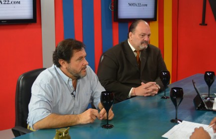 Intenso di�logo por la inseguridad con Marcelo Garrido y Ra�l Rivas