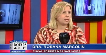 Rosana Marcoln hablo sobre la presentacin de los fiscales adjuntos