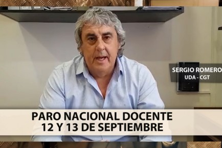  PARO NACIONAL DOCENTE 12 Y 13 DE SEPTIEMBRE