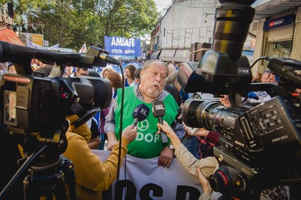 En la imagen Pedro Baygar casi como un estatal ms 