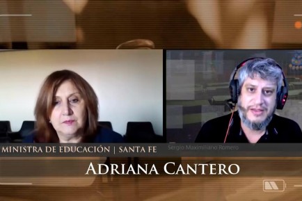 Adriana Cantero, educar en pandemia