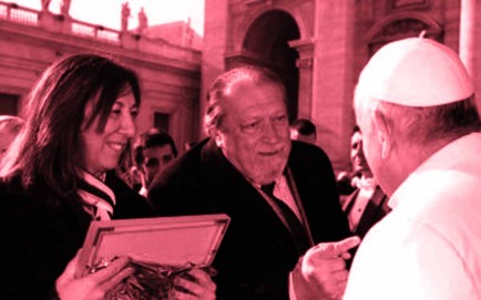 El 7 de diciembre de 2015 la -los por entonces- Secretaria General, Mara Lazzaro, y el Secretario Gremial, Pedro Bayugar, en una entrevista pblica en la sede del Vaticano