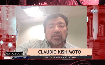 Fuertes declaraciones del Fiscal Federal de Rosario (y Victoria) Claudio Kishimoto