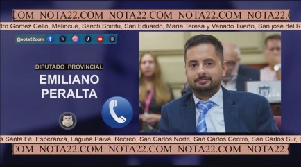 Entrevista a Emiliano Peralta. Dursimas declaraciones contra la gestin Pullaro