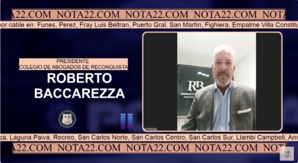  Roberto Baccarezza no ve bien la reeleccin de Pullaro : 