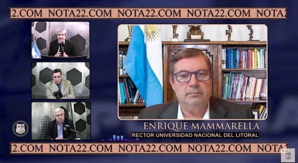 Enrique Mammarella, una dilogo profundo sobre la problemtica universitaria