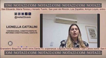 Cattalini respalda lmite constitucional de 20 aos para ministros de la Corte santafesina