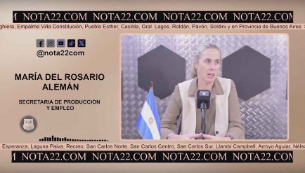 Alemn habl de los avances de la Secretara de la Produccin de la ciudad de Santa Fe