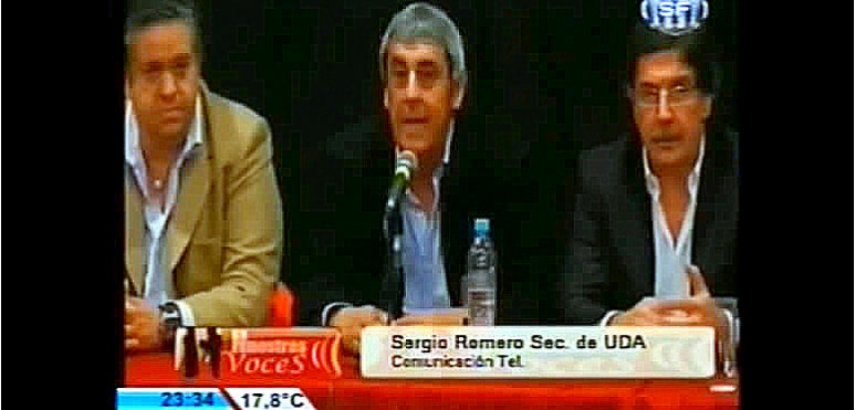 El titular de UDA habló sobre las actividades que lleva adelante la institución en la Feria Internacional del Libro.
