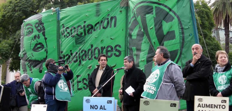 Piden mejoras salariales y diálogo con el Gobierno