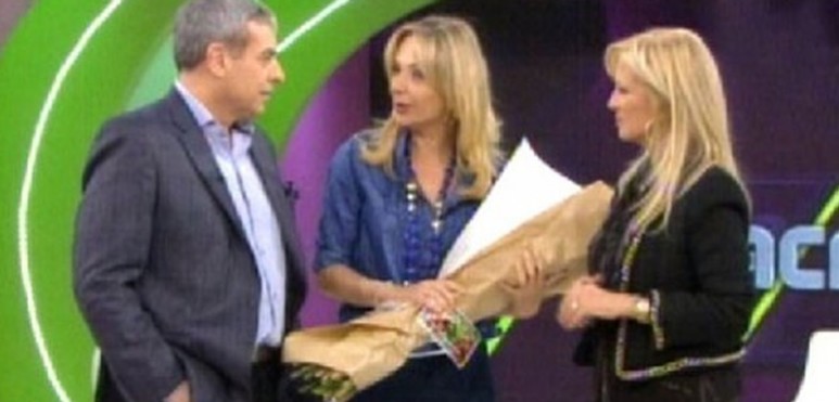 La periodista termin su participacin en el panel del programa de espectculos que conducen Carlos Monti y Susana Roccasalvo. 