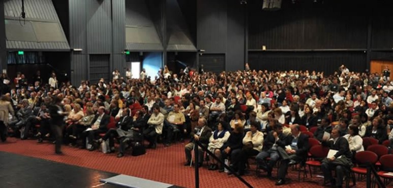 Imagen del Congreso Nacional sobre Educaci�n T�cnica. La Federaci�n Argentina de Colegio de T�cnicos fue uno de los organizadores