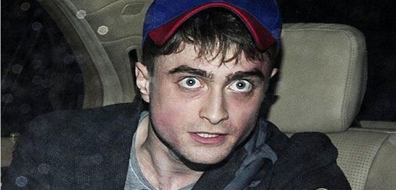 Daniel Radcliffe, el actor que protagoniz los films del legendario mago, apareci con un aspecto muy desmejorado