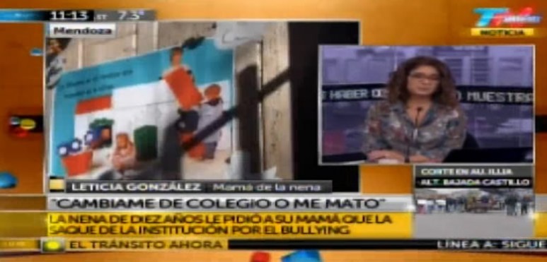 Ocurrió en la escuela Patricias Mendocinas, donde una nena de 10 años era insultada y discriminada.