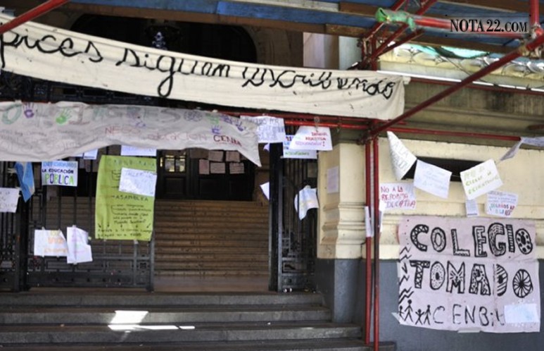 La medida de fuerza fue levantada también en los colegios Mariano Acosta, Carlos Pellegrini y el Claudia Falcone. Según anunciaron, se