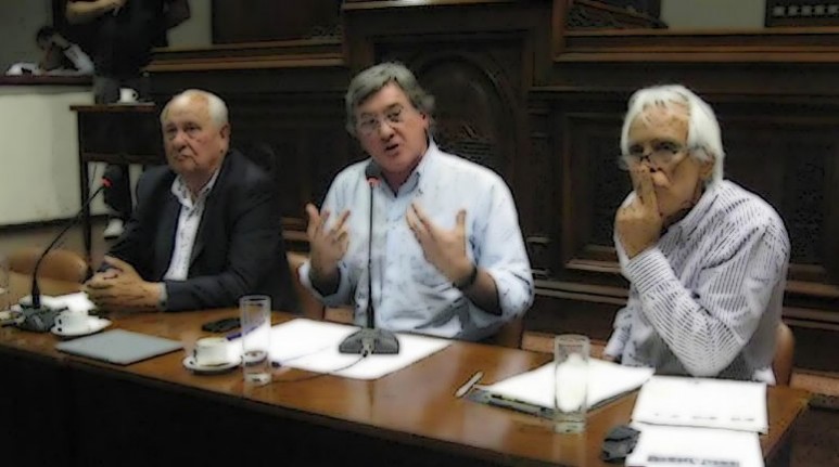 Se realizó en el Concejo Municipal un debate entre los candidatos más votados de las PASO, organizado por la Asociación de Cronistas Parlamentarios. Faltazo del socialismo y del PRO.