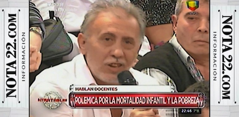 En la imagen Gustavo Frutto dirigente de UDA Capital Federal