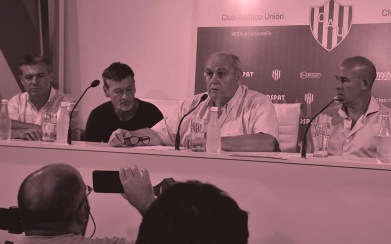 En la imagen de izq. a der.: Rafael Pérez del Viso, Fabián Brasca, Luis Spahn y Edgardo Zin
