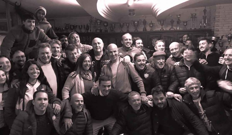 La CD de Unin el da de las ltimas elecciones realizadas en el Club Atltico Unin