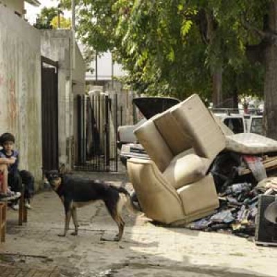 Inundaci�n: por decreto, damnificados no pagar�n impuesto inmobiliario