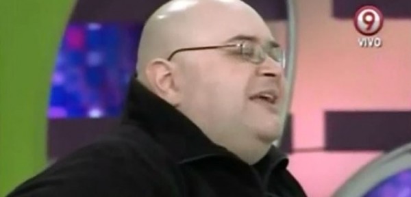 Lamentable: Jorgito Porcel se pele, escupi y se fue de la tev 