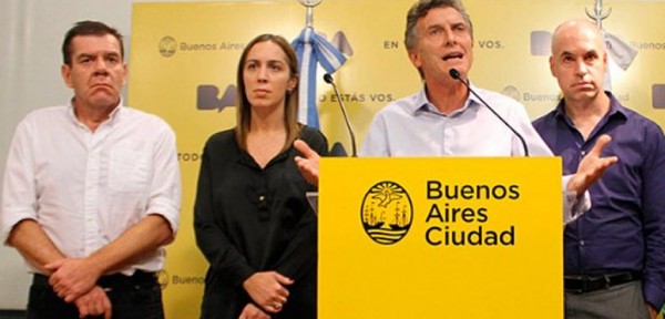 Nueva encuesta muestra fuerte ca�da de imagen de Macri y Vidal