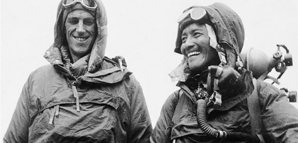 Hillary, tras coronar el Everest: 