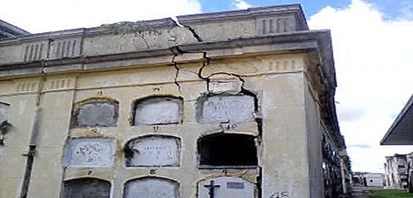 Cementerio: deuda de $ 10 millones por la falta del pago de los nichos