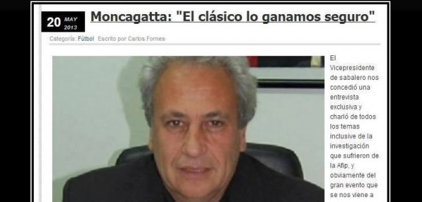 El clásico santafesino en la web