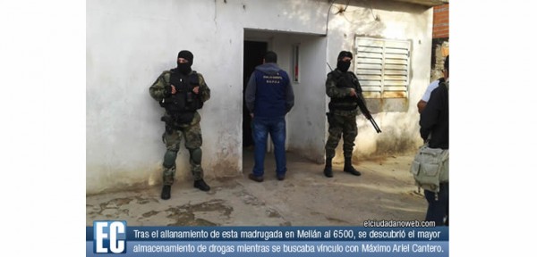 Descubren el mayor dep�sito de drogas