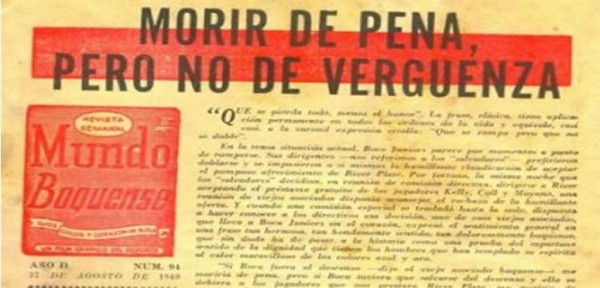Boca, el �nico grande que no descendi�