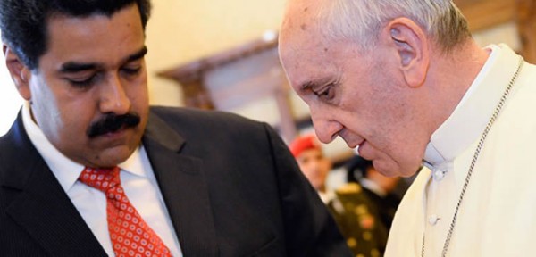 Maduro suspendi� su visita al Papa por problemas de salud