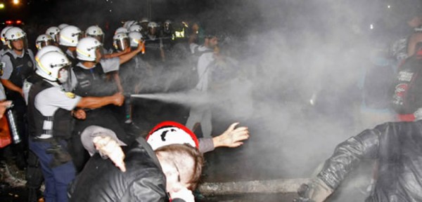 Video: as� muri� un indignado brasile�o