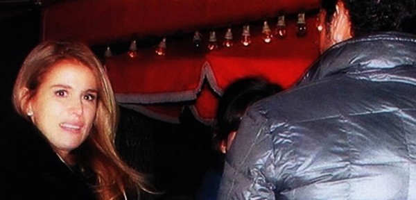 Las fotos del encuentro entre Flavia Palmiero y el Cholo Simeone