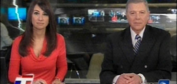 Se pudri todo entre los conductores del noticiero del Trece