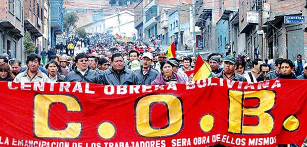 Los sindicatos abandonan definitivamente a Evo Morales