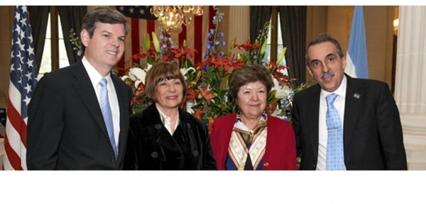 La embajadora de EEUU se despidi� del pa�s: 