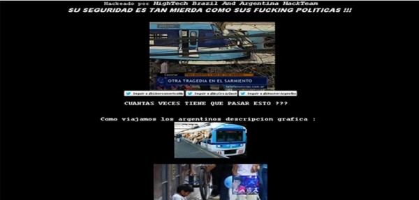 Hackearon el sitio web de Florencio Randazzo