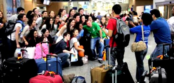 Unos 70.000 peregrinos diarios llegan a Brasil por la JMJ