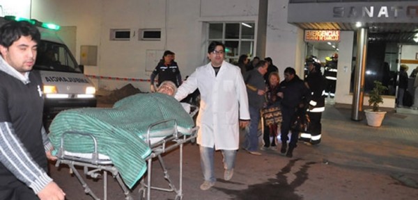 Un muerto al incendiarse clínica cordobesa