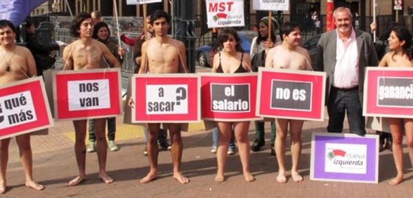 Todo vale en campa�a: se desnudaron por Ganancias