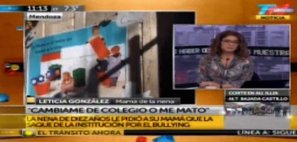 Dramtico caso de bullying en Mendoza: 