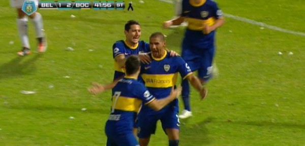 Con el tiro del final... 