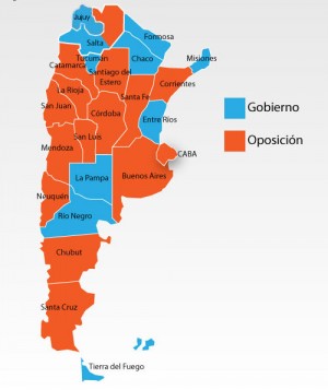 El Gobierno perdi� en 13 provincias y en Capital