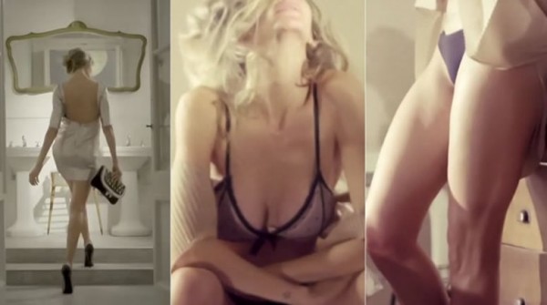 Sexy y con poca ropa: el video de Guillermina Valds