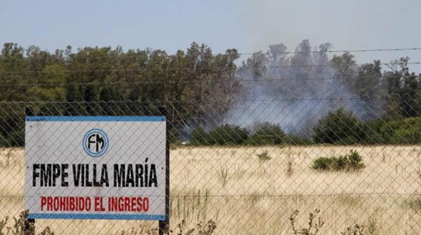 Explosión en la Fábrica Militar de Villa María