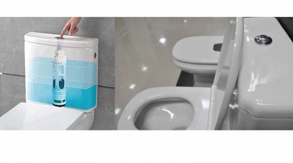 Proponen instalar inodoros de doble descarga para ahorrar agua