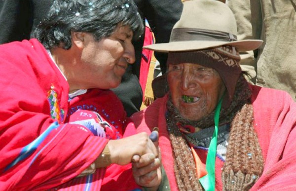 Evo Morales visit� al 