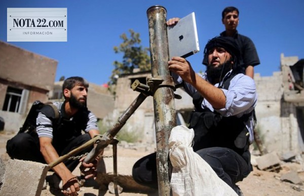Rebeldes sirios usan un iPad para dirigir morteros contra Al Assad